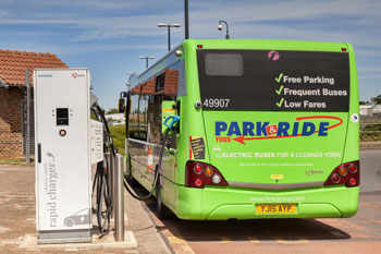 Councils awarded £11m for green buses image