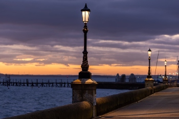 Historic Seawall Lights Enhanced with Modern Efficiency Delivering Over 50% Energy Savings image