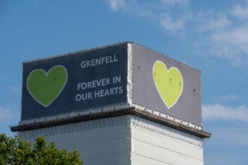 London councils mark Grenfell fire anniversary with call for fire safety support  image