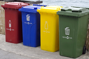 Welsh council trials microchipping bins to encourage recycling image